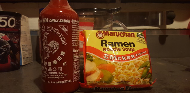 Tim's Kitchen Creations: Sriracha Ramen