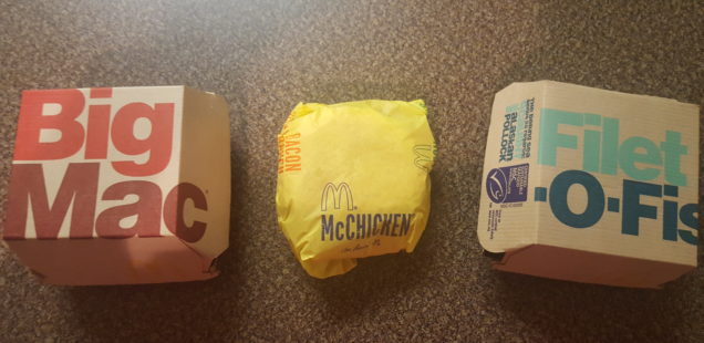 McDonald's Secret Menu: The Land, Sea, and Air Burger